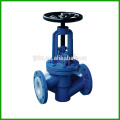 Lining fluorine plastic stop valve